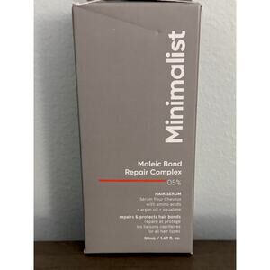 Minimalist Maleic Bond Repair Complex 0.5% Hair Serum 90ml New Open Box